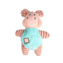Peluche Small Dog Ikra Cochon Rose. 23 Cm. Pour Chien - Flamingo Pet Products - Fl-520009