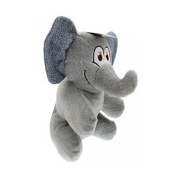 Peluche Henny Éléphant Couleur Gris. Hauteur 38 Cm. Jouet Pour Chien. - Flamingo Pet Products - Fl-520841