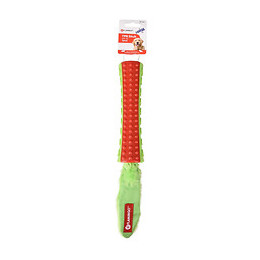 Stick + Queue En Peluche Rouge- Vert 37 Cm Jouet Pour Chien - Flamingo Pet Products - Fl-518655