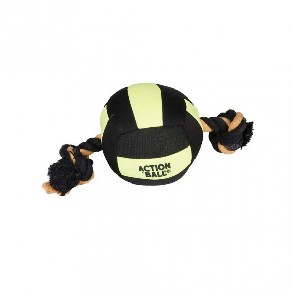 Balle Aquatic Pour Chien Noir/jaune 18 Cm - Flamingo Pet Products - Fl-5345438