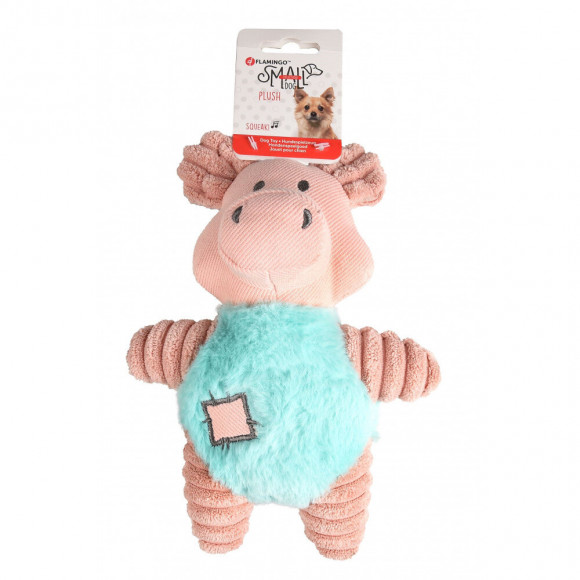 Peluche Small Dog Ikra Cochon Rose. 23 Cm. Pour Chien - Flamingo Pet Products - Fl-520009