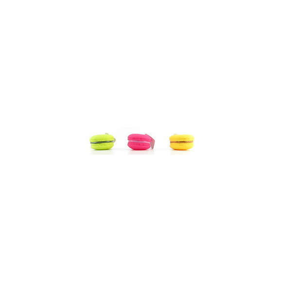 1 Jouet Macaron Ø 7 Cm Pour Chien. En Plastique. Couleur Aléatoire - Flamingo Pet Products - Fl-514560