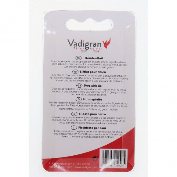 Sifflet En Métal, Audible À 200 Mètres.  5.5 Cm. Pour Chien - Vadigran - Va-15801