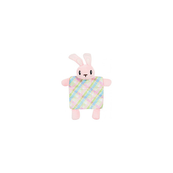 Jouet En Peluche Puppy Xs Plaid Rose.  24 Cm. Pour Chiots. - Zolux - Zo-480121ros