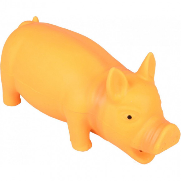 Jouet En Latex  A Couinement Pour Chien  Cochon Fiona Orange 22 Cm - Flamingo Pet Products - Fl-518840