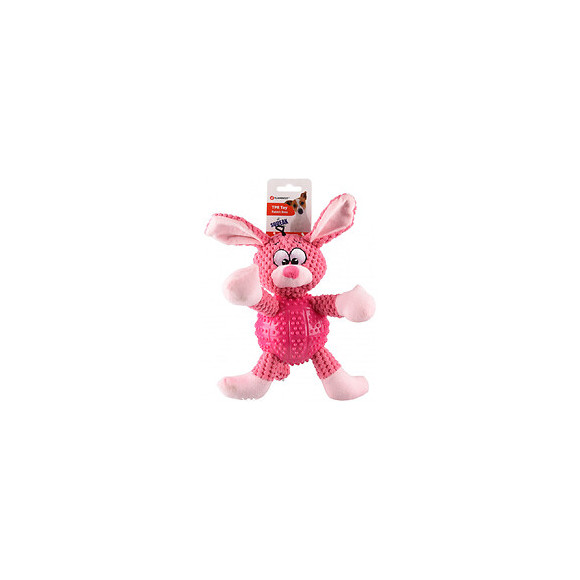 Jouet Pour Chien. Lapin Bess Rose. Longueur 28 Cm Env. - Flamingo Pet Products - Fl-519989