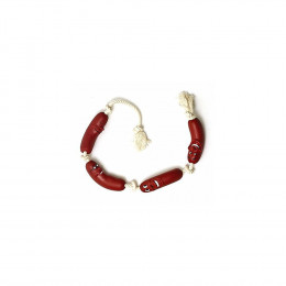 Chapelet De Saucisses En Vinyle. 70 Cm. Jouet Pour Chien. - Flamingo Pet Products - Fl-45108-01