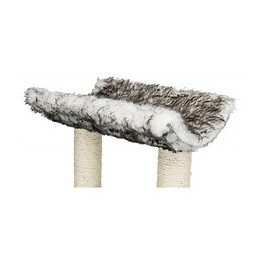 Trixie Isaba Arbre A Chat Hauteur 62 Cm Noir Et Blanc Peluche Et Sisal Naturel