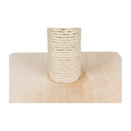 Trixie Espejo Arbre A Chat Hauteur 69 Cm Gris Platinium Peluche Et Sisal Naturel