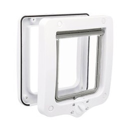 Chatiere - 4 Positions - 20 X 22 Cm - Blanc