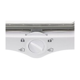 Chatiere - 4 Positions - 20 X 22 Cm - Blanc