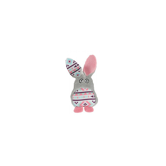 Kali Lapin Gris. Taille 11 X 5 Cm. Avec Catnip. Jouet Chat - Zolux - Zo-580730gri