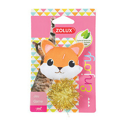 Jouet Chat Lovely Renard. Taille 8 X 6 Cm X 2.5 Cm. Avec Catnip. - Zolux - Zo-580723