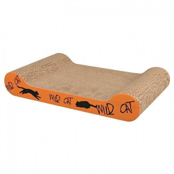 Trixie Plaque Griffoir Wild Cat - Orange - Pour Chat
