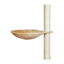 Trixie Nid Xl Pour Arbre A Chat O 45 Cm Beige Peluche