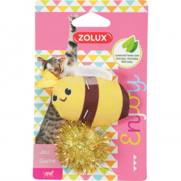 Jouet Chat Lovely Abeille. Taille 8 X 6 Cm X 2.5 Cm. Avec Catnip. - Zolux - Zo-580724
