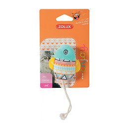 Kali Poisson Vert. Taille 15 X 6 Cm. Avec Catnip. Jouet Chat - Zolux - Zo-580733ver