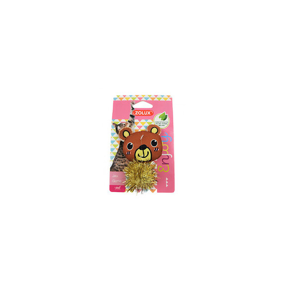 Jouet Chat Lovely Ourson. Taille 9 X 6 Cm X 2.5 Cm. Avec Catnip. - Zolux - Zo-580721