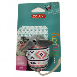 Kali Souris Grise. Taille 14 X 5 Cm. Avec Catnip. Jouet Chat - Zolux - Zo-580732gri