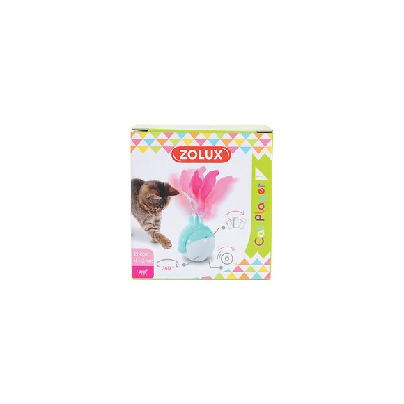 Jouet Balle Mécanique A Balancement.  Ø 8 Cm. Pour Chat - Zolux - Zo-580717