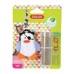 Pirate Blanc. Taille 7 X 6 Cm. Avec Catnip. Jouet Chat - Zolux - Zo-580727