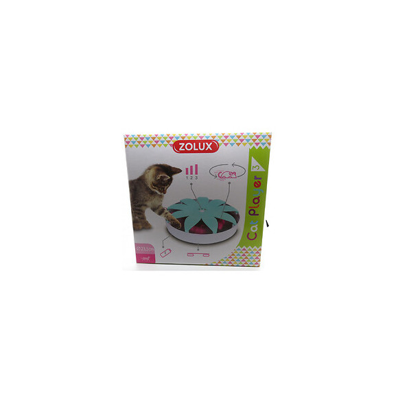 Jouet   Avec 1 Souris.  Cat Player3. Ø 23.5 X 6 Cm. Pour Chat - Zolux - Zo-580719
