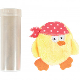 Pirate Jaune. Taille 7 X 6 Cm. Avec Catnip. Jouet Chat - Zolux - Zo-580729