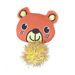 Jouet Chat Lovely Ourson. Taille 9 X 6 Cm X 2.5 Cm. Avec Catnip. - Zolux - Zo-580721