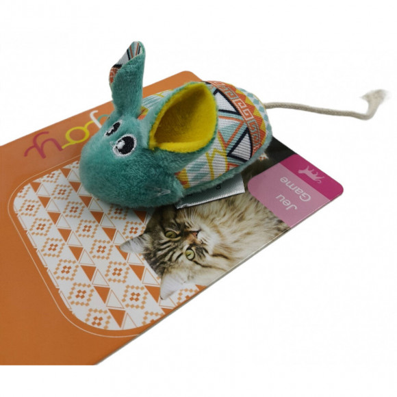 Kali Souris Vert. Taille 14 X 5 Cm. Avec Catnip. Jouet Chat - Zolux - Zo-580732ver