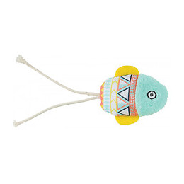 Kali Poisson Vert. Taille 15 X 6 Cm. Avec Catnip. Jouet Chat - Zolux - Zo-580733ver