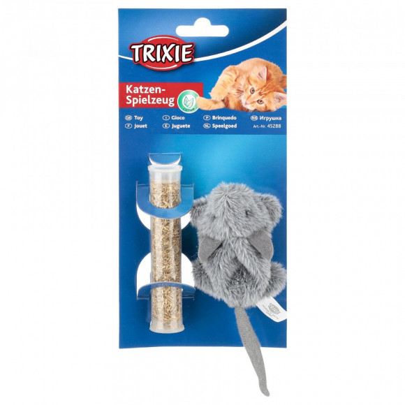 Souris Avec Catnip, Peluche De Jeux Pour Chat - Trixie - Tr-45288