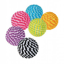 Une Balle Spirale 4,5 Cm Pour Chat. Coloris: Aléatoires - Trixie - Tr-4570
