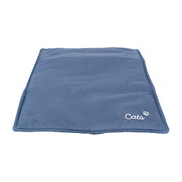 Couverture Craquante  Xxl Avec Valériane, Taille 30 X 20 Cm. Couleur Bleu. Pour Chat. - Trixie - Tr-45778