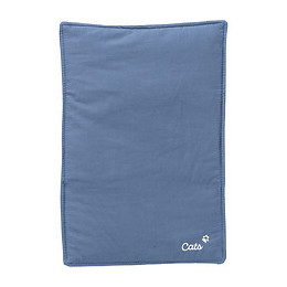 Couverture Craquante  Xxl Avec Valériane, Taille 30 X 20 Cm. Couleur Bleu. Pour Chat. - Trixie - Tr-45778