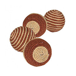 Lot  De 4 Balles À Cliquetis Pour Chat - Trixie - Tr-45805-x4