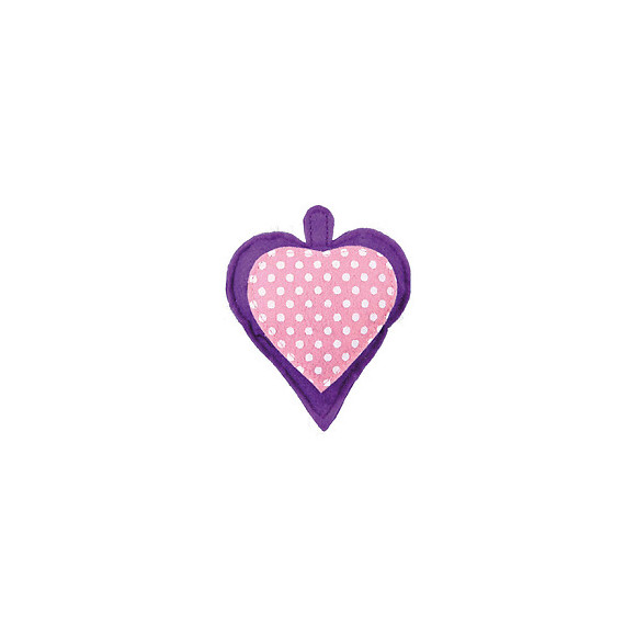 Feutre Cœur Avec Garnissage Valériane Jouet Pour Chat, 11 Cm - Trixie - Tr-45779