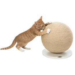 Griffoir Boule, Forme Rond  Pour Chat Monté Sur Plateau. - Trixie - Tr-43721
