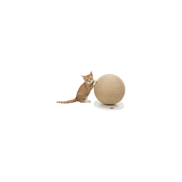 Griffoir Boule, Forme Rond  Pour Chat Monté Sur Plateau. - Trixie - Tr-43721