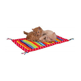 Un Tapis De Jeu, Fibre Polaire - Taille 55 × 37 Cm - Chat - Couleur Aléatoire - Trixie - Tr-45632