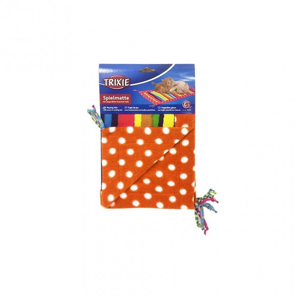 Un Tapis De Jeu, Fibre Polaire - Taille 55 × 37 Cm - Chat - Couleur Aléatoire - Trixie - Tr-45632