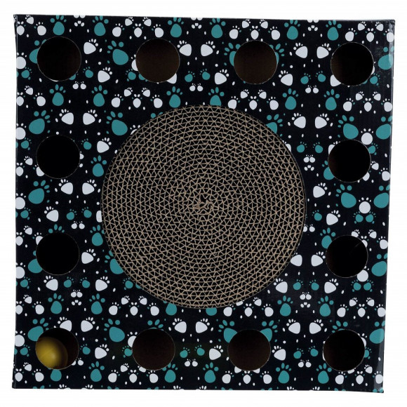 Plaque Griffoir Avec Balle 33 X 33 Cm. Pour Chat. - Trixie - Tr-48007