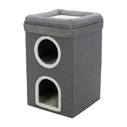 Cat Tower Saul. 39 X 39 X 64 Cm.  Couleur Gris. - Trixie - Tr-44433