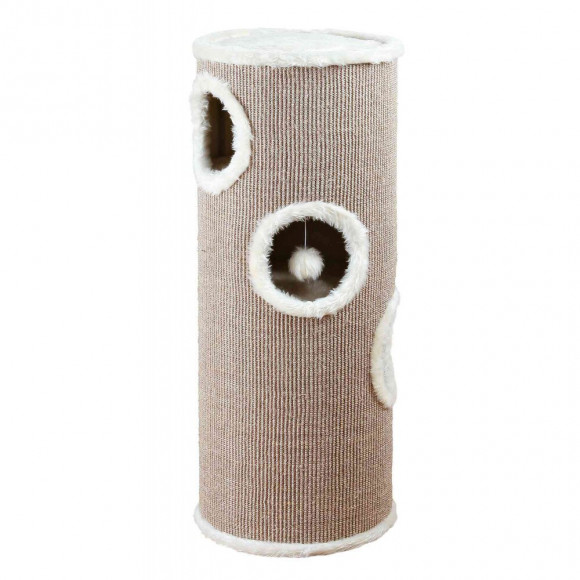 Cat Tower Edoardo. Ø 40 Cm X 100 Cm De Hauteur. Couleur Taupe. - Trixie - Tr-4338