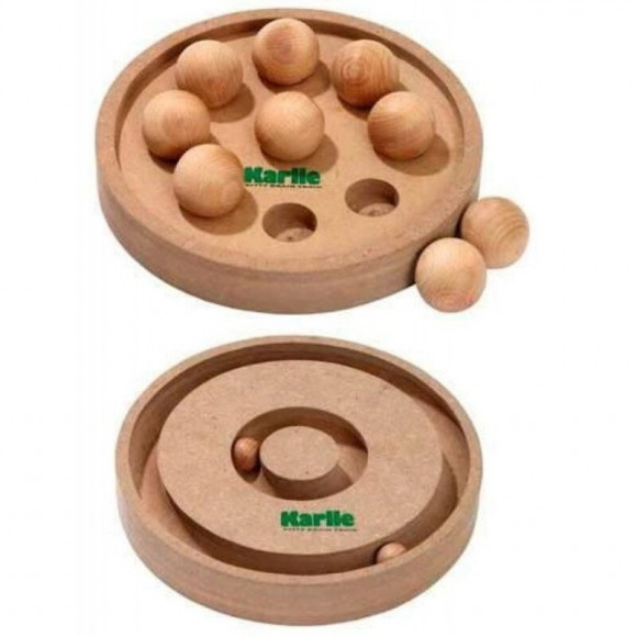 Jeu Pour Chat Kitty Brain Train. Ø 25 Cm Recto Verso. - Karlie - Fl-47482