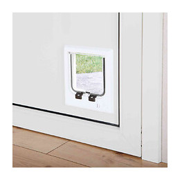Chatière, 4 Positions, Électromagnétique, Dimensions: 21,1 X 24,4 Cm. Pour Chat. - Trixie - Tr-3869