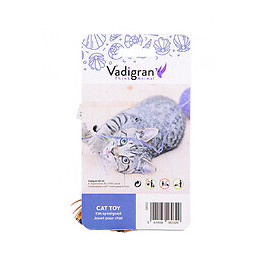 Poulpe Seawies 9 Cm. Jouet Pour Chat. - Vadigran - Va-18032