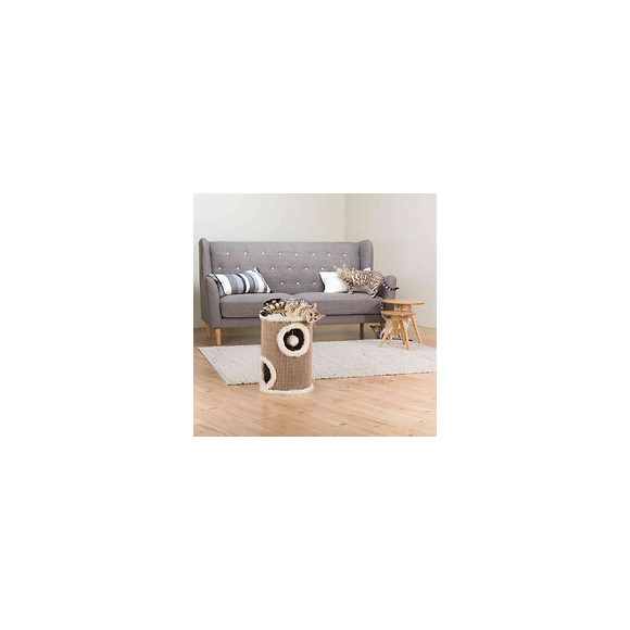 Cat Tower Edoardo. Ø 33 Cm X 50 Cm De Hauteur. Couleur Taupe. - Trixie - Tr-4331