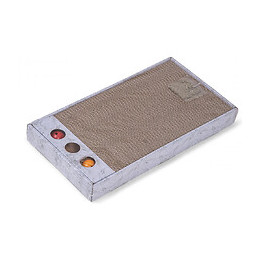 Grattoir Carton Avec 2 Balles De Jeu  45 Cm. Pour Chats. - Vadigran - Va-17137
