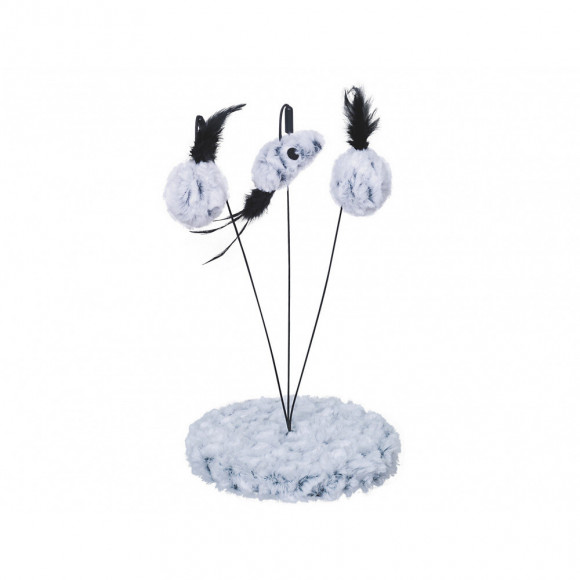 Espace Jeu Astra Avec Souris/balle 19 X 19 X 32 Cm Pour Chat - Nobby - Va-60353-95