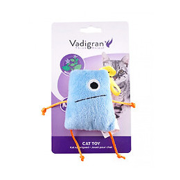 Jouet Carré Peluche 8 Cm Avec Grelot. Pour Chat. - Vadigran - Va-14448